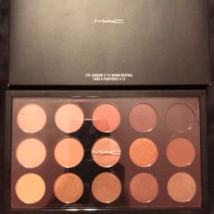 Mac Warm Neutral Palette X15